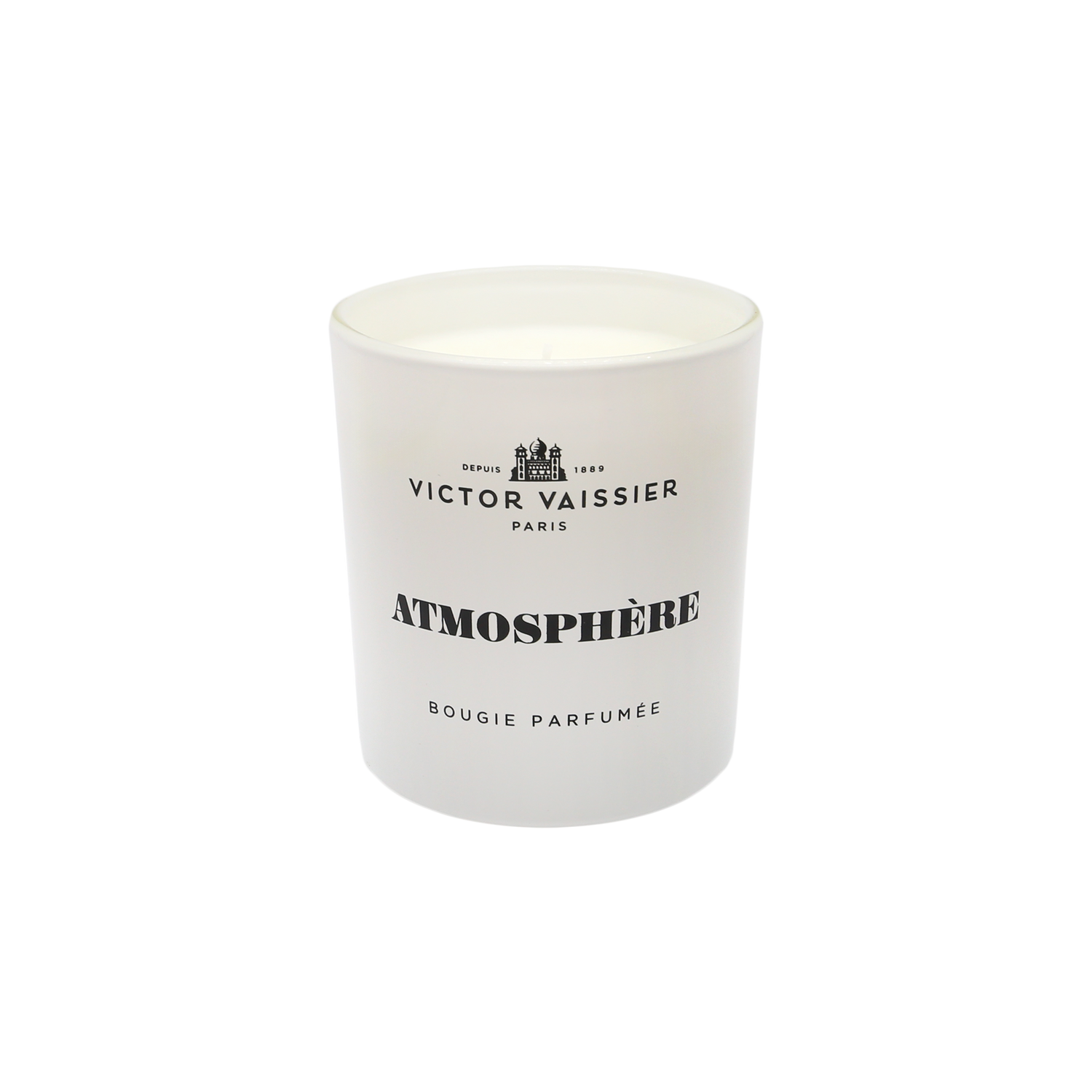 Doftljus atmosphère i glasburk med stilren etikett – exklusiv heminredning och stämningsfull doft